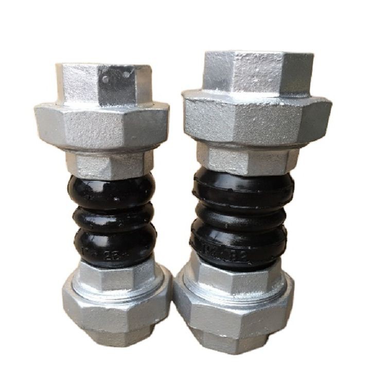 Twin Sphere Union Rubber Expansion Joint
