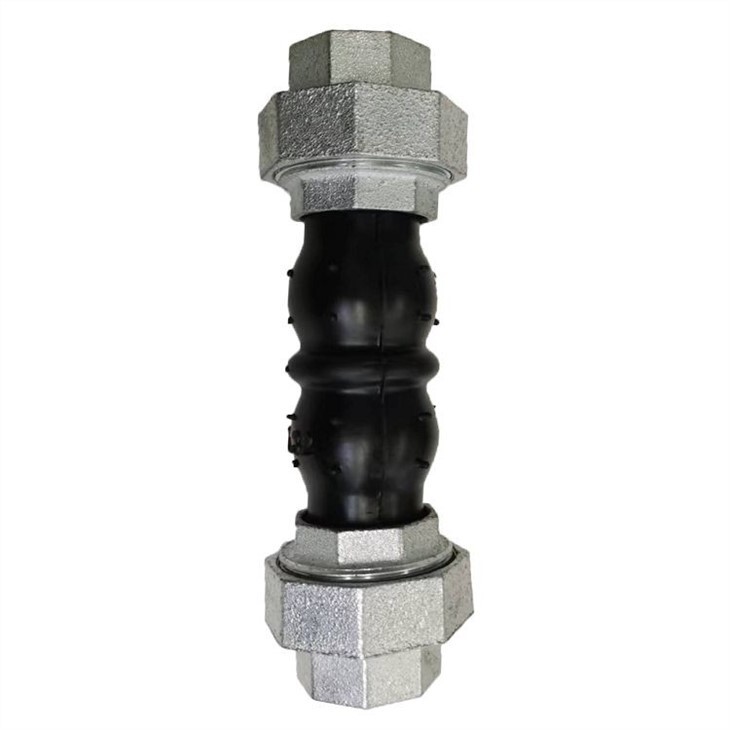 Twin Sphere Union Rubber Expansion Joint